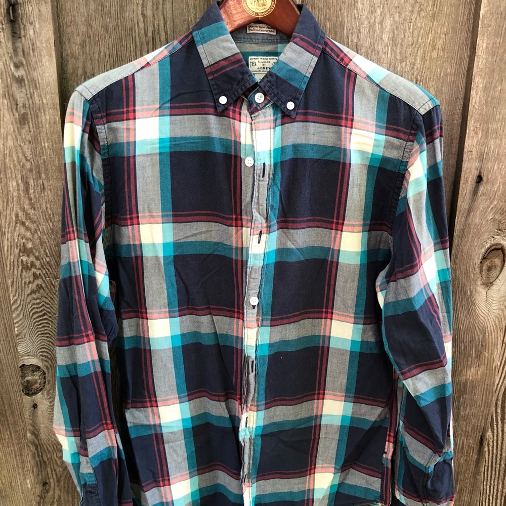 Men’s Jcrew small madras